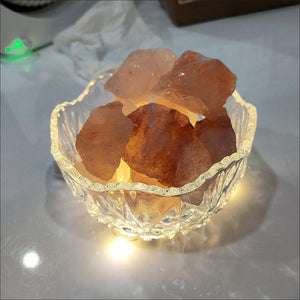 Crystal Stone Aroma oil Led Light Diffuser For Rose Quartz Stone