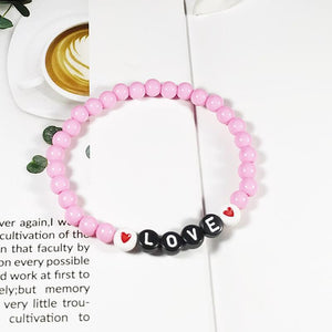 Personalized Saying Alphabet Bead Word Kandi Bracelets on sale - SOUISEE