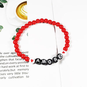 Personalized Saying Alphabet Bead Word Kandi Bracelets on sale - SOUISEE