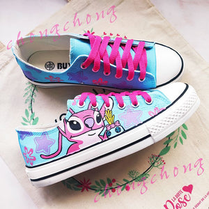 Custom Inspirational Graffiti Hand Painted Canvas Shoes Sneakers