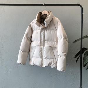 Oversized Quilted Winter Puffer Thick Warm Padded Puff Parka Jacket on sale - SOUISEE