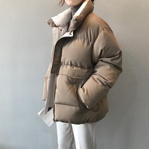 Oversized Quilted Winter Puffer Thick Warm Padded Puff Parka Jacket on sale - SOUISEE