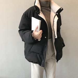 Oversized Quilted Winter Puffer Thick Warm Padded Puff Parka Jacket on sale - SOUISEE