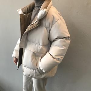 Oversized Quilted Winter Puffer Thick Warm Padded Puff Parka Jacket on sale - SOUISEE