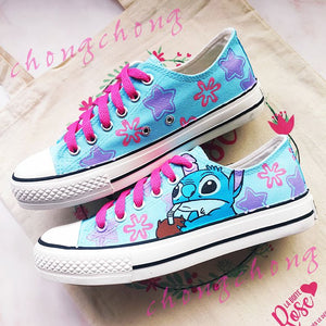 Pop Graffiti Artwork Custom Painted Sneakers Cycling Shoes – SOUISEE