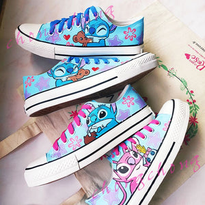 Pop Graffiti Artwork Custom Painted Sneakers Cycling Shoes – SOUISEE