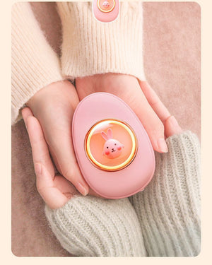 Cute Kawaii Y2K Bunny Cat Portable Usb Rechargeable Powered Hand Warmer Charger