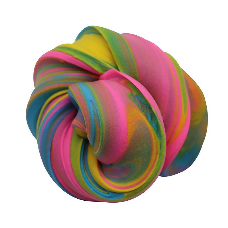 Relax Safe Kid Easy Sensory Fluffy Glitter Glue Floam Slime Clay Toy Craft Slime on sale - SOUISEE