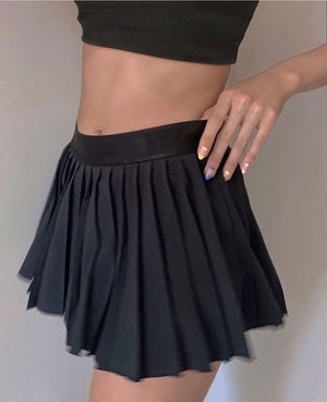 Sports Slimming A line Pleated Tennis Skirt on sale - SOUISEE