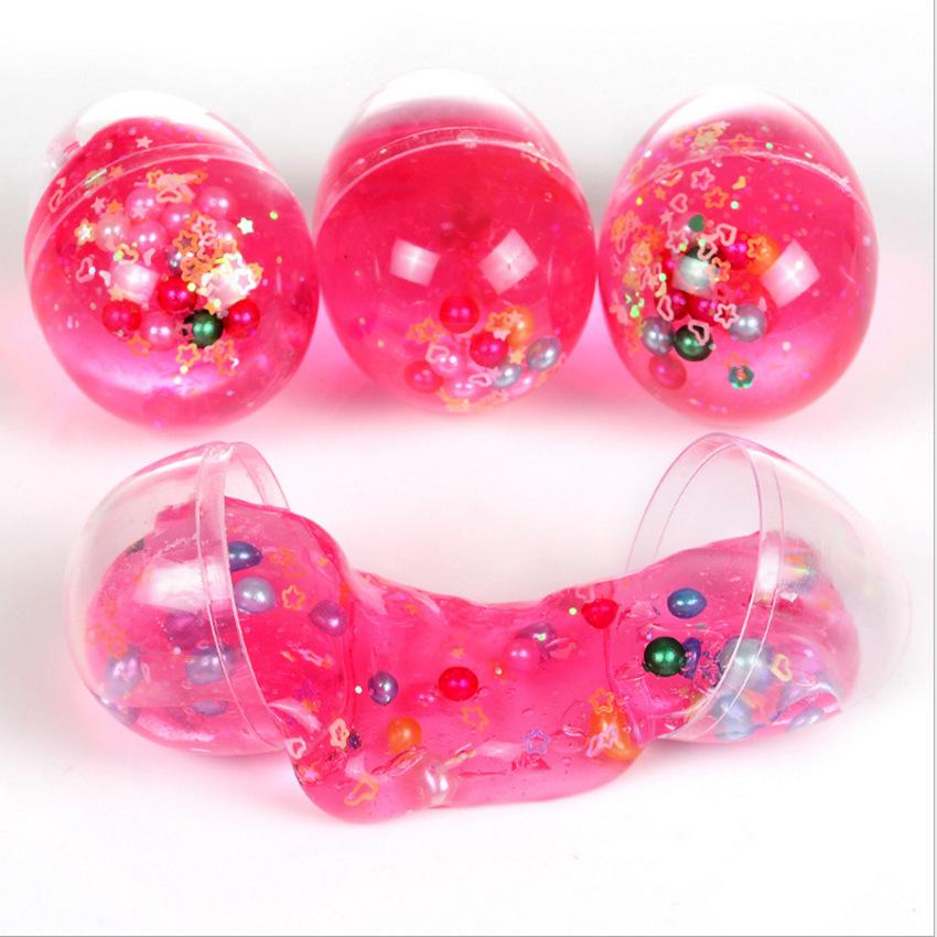 Relax Safe Kid Easy Sensory Fluffy Glitter Glue Floam Slime Clay Toy Craft Slime on sale - SOUISEE