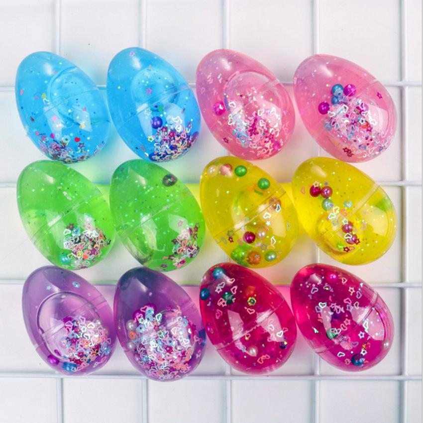 Relax Safe Kid Easy Sensory Fluffy Glitter Glue Floam Slime Clay Toy Craft Slime on sale - SOUISEE