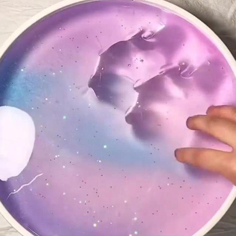 Relax Safe Kid Easy Sensory Fluffy Glitter Glue Floam Slime Clay Toy Craft Slime on sale - SOUISEE