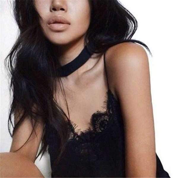 Spaghetti Straps Lace Trim Swing Cami Tank Top on sale - SOUISEE