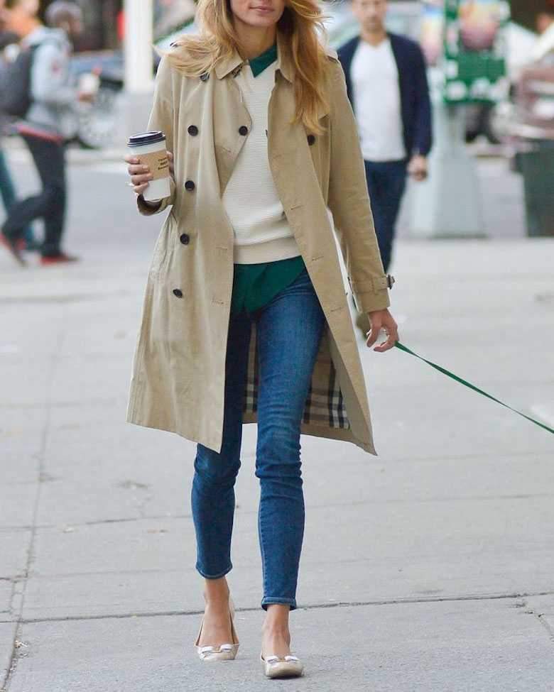 Classic Double Breasted Turtle Neck Women's Beige Trench Coat on sale - SOUISEE