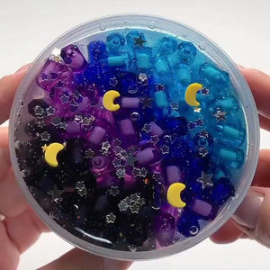 Relax Safe Kid Easy Sensory Fluffy Glitter Glue Floam Slime Clay Toy Craft Slime on sale - SOUISEE