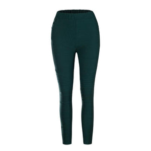 Cool High Waisted Ankle Zipper Skinny Pants Trousers on sale - SOUISEE