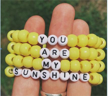 Personalized Saying Alphabet Bead Word Kandi Bracelets on sale - SOUISEE