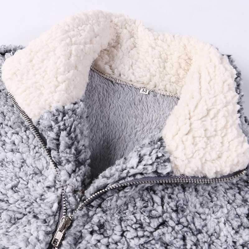 Fuzzy Faux Fur Winter Outerwear Sherpa Fleece Vest on sale - SOUISEE