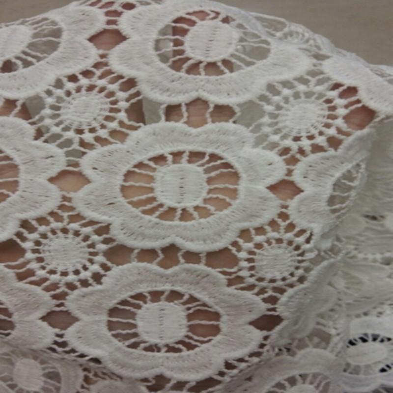 Sheer Mesh White Crochet Eyelet Lace Blouse Top on sale - SOUISEE