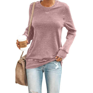 Thick Sporty Women's Casual Crew Neck Sweatshirts on sale - SOUISEE