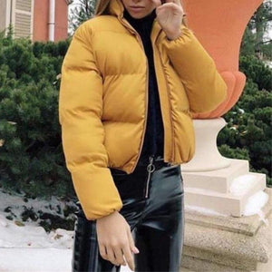 Warmest Packable Bubble Padded Short Puffer Jacket Women on sale - SOUISEE