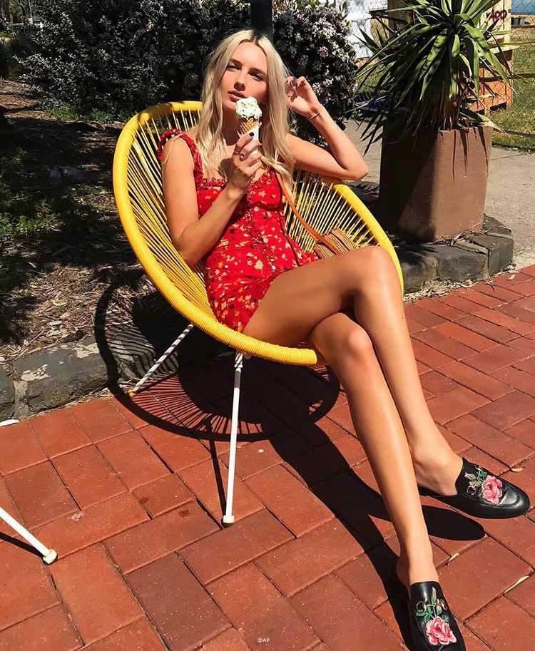 Casual Corset Red Fleur Floral Ruffle Strap Button Up Floral Dress on sale - SOUISEE