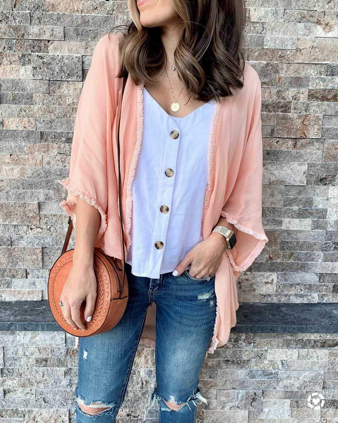 Adjustable Spaghetti Front Button Up Swing Tank Top Sleeveless Shirts on sale - SOUISEE