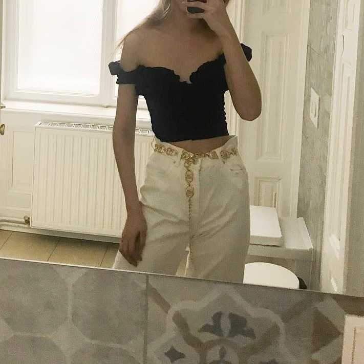 Elastic Arms On or Off Shoulders Cupped Bustier Button Through Top on sale - SOUISEE